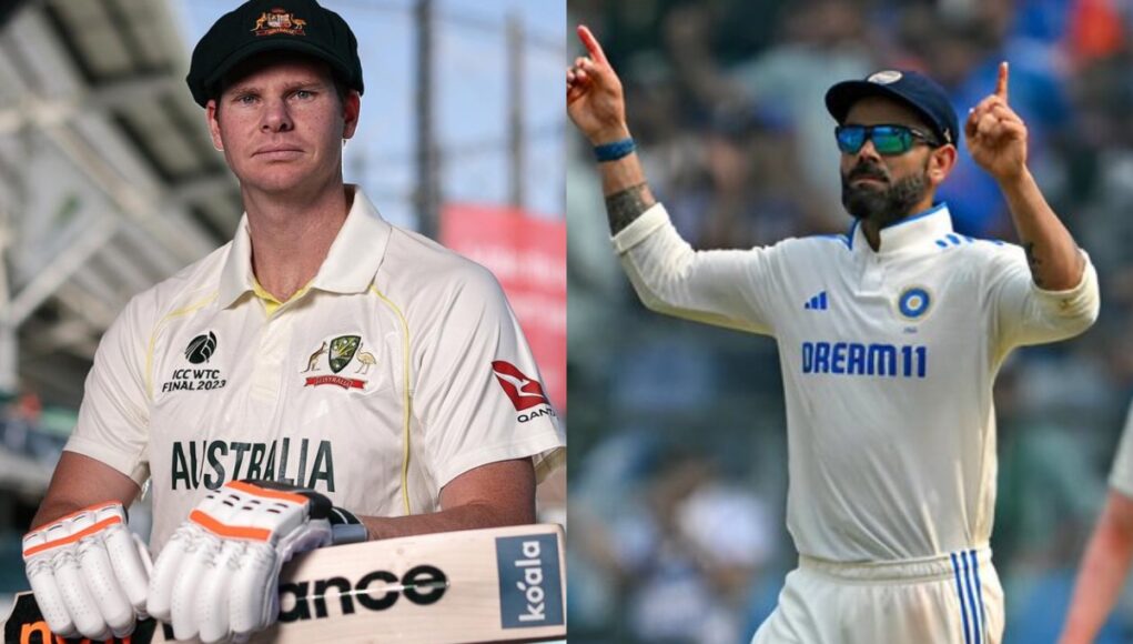 Steve Smith and Virat Kohli will face one other again in the Border-Gavaskar Trophy.(ICC)