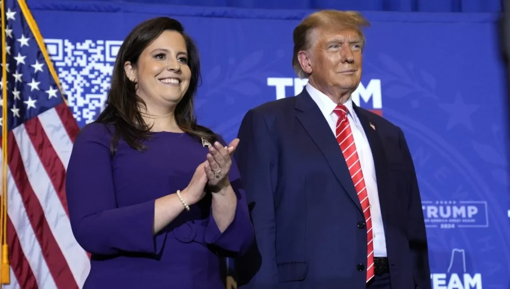 Elise Stefanik is appointed US Ambassador to the UN by Donald Trump.