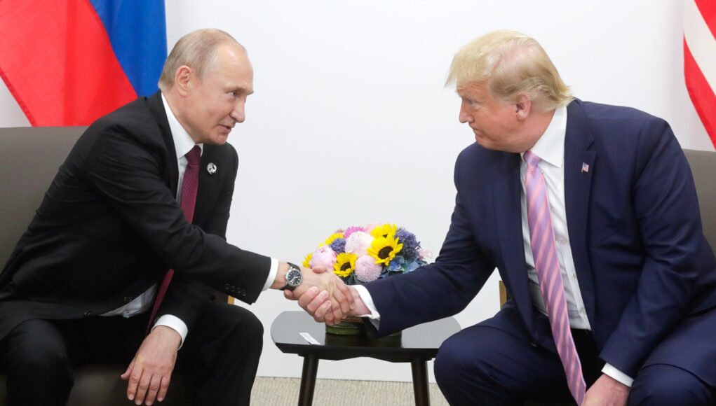 Vladimir Putin and Donald Trump