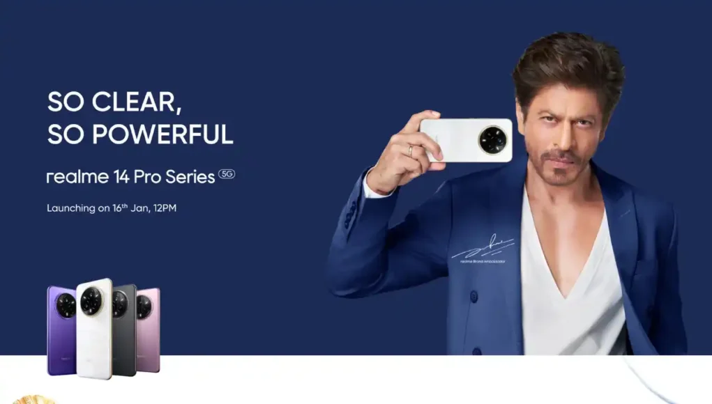 On January 16, the Realme 14 Pro series 5G will come in colorways inspired by India.
