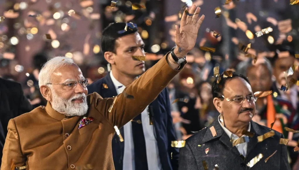 Modi's party returns to power in India's capital for the first time in 27 years