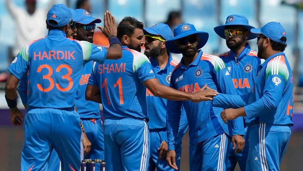 Following Shami's five-for, Gill Ton assists India in a challenging chase.