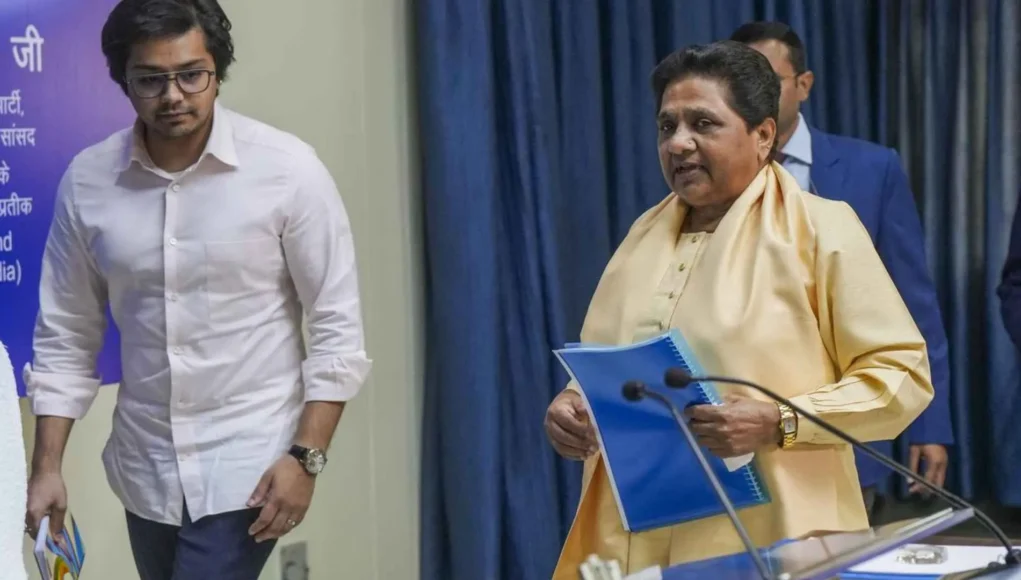 Akash Anand, Mayawati's nephew and her political heir, is expelled from the BSP.