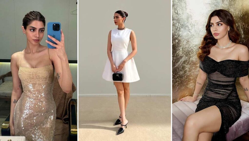 Khushi Kapoor's covergirl look encompasses a variety of glam chic styles.