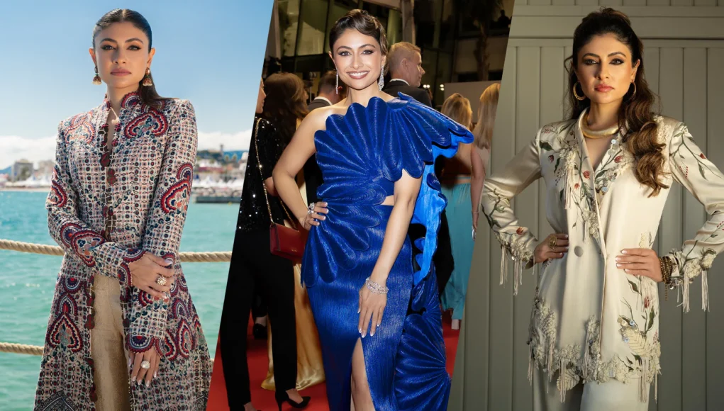 At the Cannes Film Festival, Devangi Nishar Parekh Makes a Powerful Red Carpet Debut, Supporting Indian Fashion