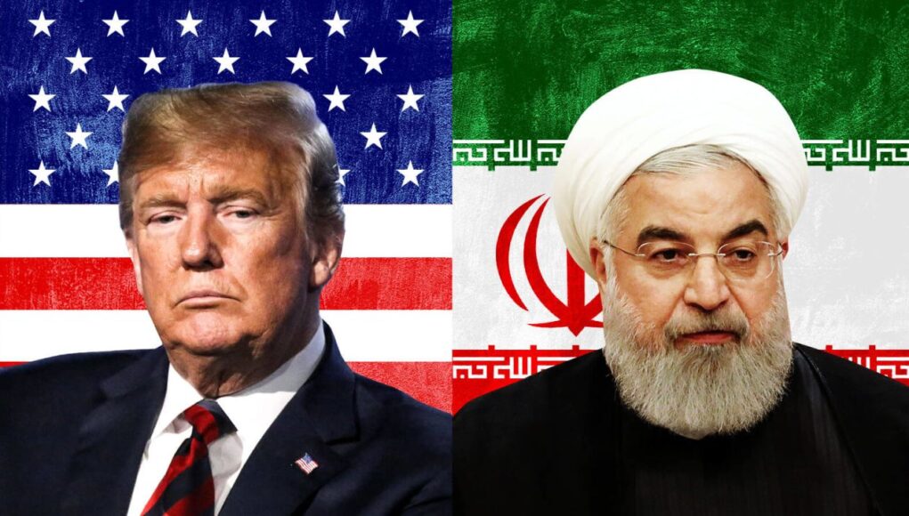Trump claims that tensions with Iran make the Middle East a "dangerous place" and that the US should remove some of its troops.
