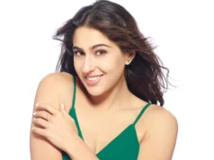 Wearing an all-red co-ord ensemble, Sara Ali Khan makes a statement with her style. Sara Ali Khan's style is striking as she dons an all-red co-ord suit.