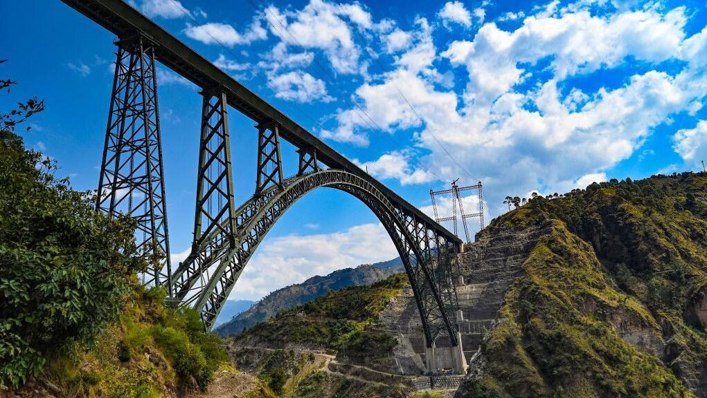 Pilots make a special announcement when they cross the Chenab Bridge. It's a Photo Opportunity for Travelers