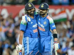 For the first time, Rohit Sharma is ranked as the top ODI batsman. Rohit Sharma is recognized as the best ODI batsman for the first time.