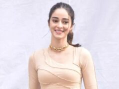 In Arpita Mehta’s Bandhani Lehenga, Ananya Panday exudes contemporary festive ease. Ananya Panday radiates modern festive ease in Arpita Mehta's Bandhani Lehenga.