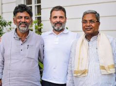 The “Helicopter Shot” by Rahul Gandhi and DK Shivakumar puts the Karnataka Leadership Row in a tight spot. Rahul Gandhi and DK Shivakumar's "Helicopter Shot" puts the Karnataka Leadership Row in a precarious situation.