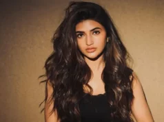 With a soft, contemporary suit that redefines quiet elegance, Sreeleela argues for ivory. Sreeleela promotes ivory with a smooth, modern suit that redefines understated elegance.