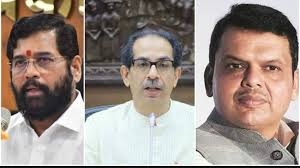 At Uddhav Thackeray’s farewell, Shinde takes a swipe while Fadnavis remembers an old friendship.