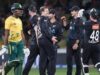 Third T20I between SA and NZ Highlights: Kiwis easily chase the goal in an 8-wicket victory, taking a 2-1 series lead without exerting much effort.