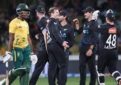 Third T20I between SA and NZ Highlights: Kiwis easily chase the goal in an 8-wicket victory, taking a 2-1 series lead without exerting much effort.