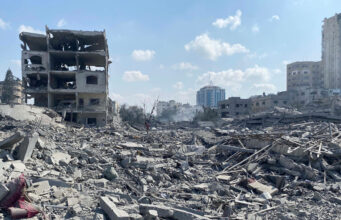 Lebanese are unable to bury their dead in ancestral grounds due to Israeli bombardment.