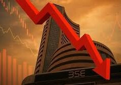 Banks drive the NIFTY50 below 24,000 as the SENSEX drops more than 400 points.