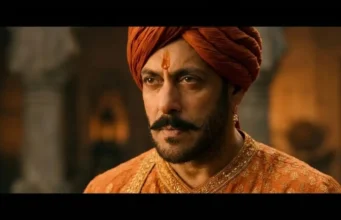 Fans are astounded by Salman Khan’s appearance in Raja Shivaji while sporting a turban and moustache: “Bhai ki entry ek taraf.”