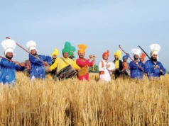 How does religion shape the food and lifestyle of Punjab?