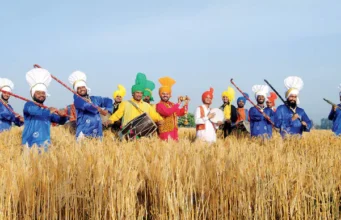 How does religion shape the food and lifestyle of Punjab?