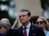 Hegseth defends the second night of US strikes on Iran, saying, “Negotiate with bombs.”