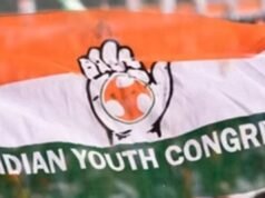 The Indian Youth Congress on Saturday held a torchlight march in the national capital demanding the resignation of Union Education Minister Dharmendra Pradhan over irregularities in competitive examinations.