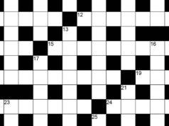 The Hindu Sunday crossword no. 70