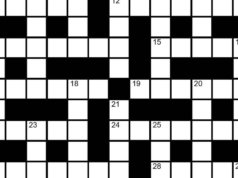 The Hindu Sunday crossword no. 71