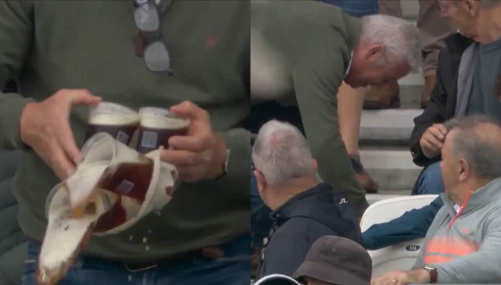 Fan Spills Beer In Stands During England vs Pakistan 1st Test. Crowd Comes Up With Funny Reactions. Watch