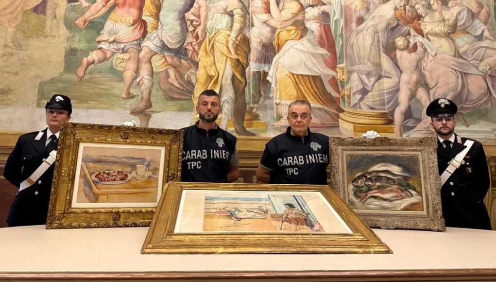 Italian police recover stolen Renoir, Cézanne and Matisse artworks worth millions