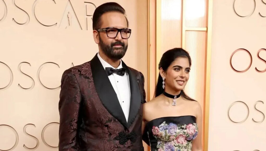 Isha Ambani makes her Oscar debut in Valentino’s vintage gown with husband Anand Piramal | Fashion News
