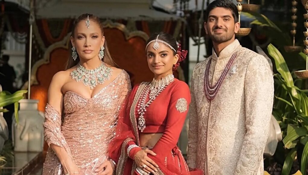 Netra Mantena and Vamsi Gadiraju tie the knot in traditional attire; all eyes on Jennifer Lopez in an Indian avatar | Fashion News