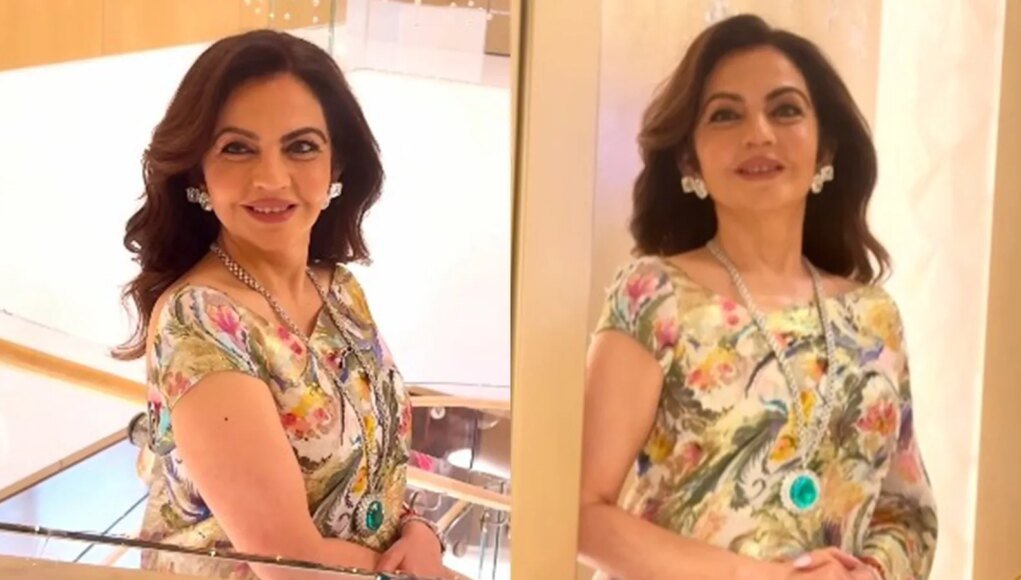 Nita Ambani’s jewellery collection includes this rare Brazilian stone