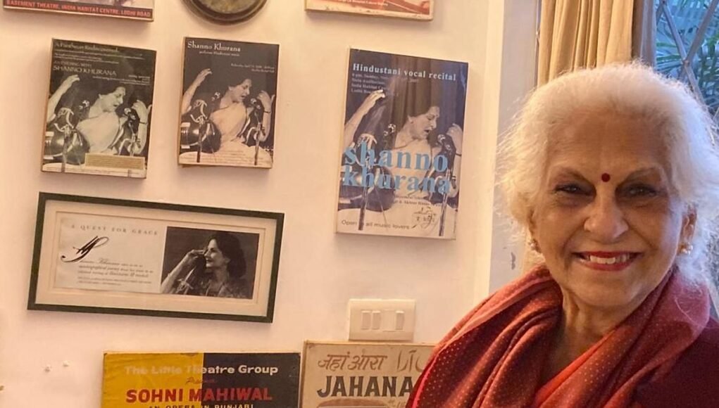 Shanno Khurana: At 98, music remains her constant companion