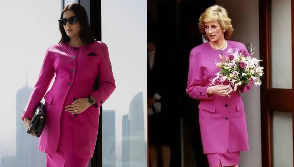 ‘MOTHER😘’: Sonam Kapoor takes a page from Princess Diana’s style file to announce second pregnancy | Fashion News ‘MOTHER😘’: Sonam Kapoor takes a page from Princess Diana’s style file to announce second pregnancy | Fashion News