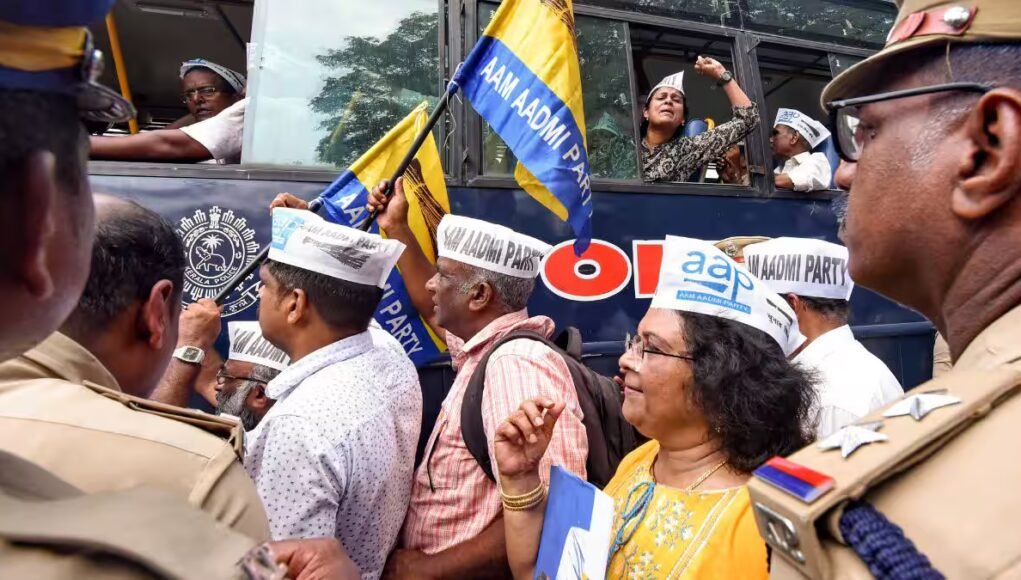 Jailed AAP leaders Kejriwal, Manish Sisodia, Satyendra Jain picked as star campaigners Jailed AAP leaders Kejriwal, Manish Sisodia, Satyendra Jain picked as star campaigners