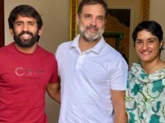 Vinesh Phogat resigns from Indian Railways, joins Congress alongside Bajrang Punia