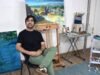 Why Kashmiri artist Azim Hassan paints home, memory and loss from China