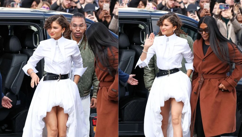 Zendaya stuns at Louis Vuitton’s Paris Fashion Week