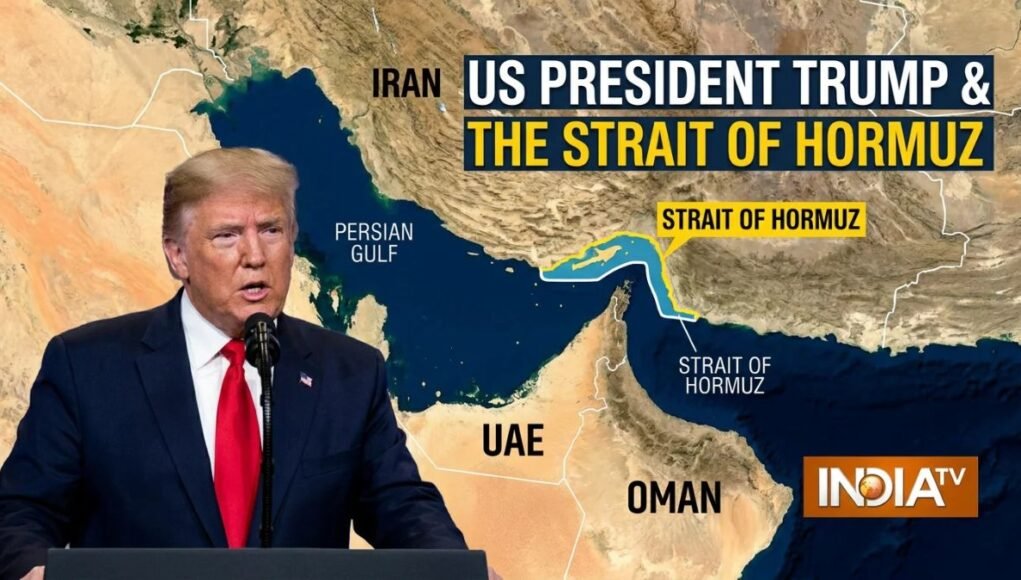 Trump shares another map calling Strait of Hormuz ‘new US territory’ amid Iran standoff