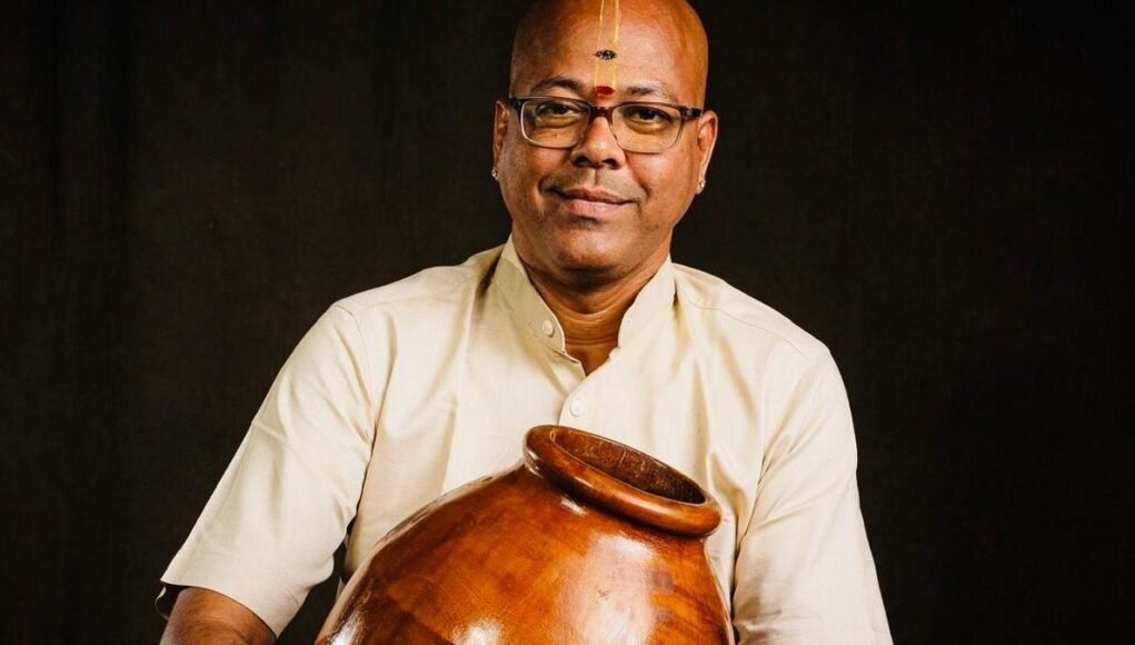 N. Guruprasad gives the clay ghatam a wooden makeover N. Guruprasad gives the clay ghatam a wooden makeover