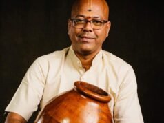 N. Guruprasad gives the clay ghatam a wooden makeover