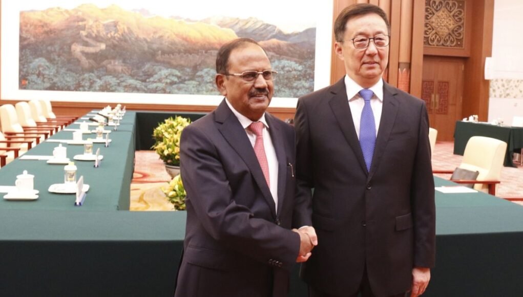NSA Ajit Doval meets Chinese Vice President Han Zheng ahead of border talks