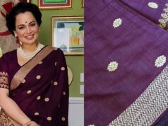 The story behind Kangana Ranaut’s 2.5-month, handwoven Meghalaya sari