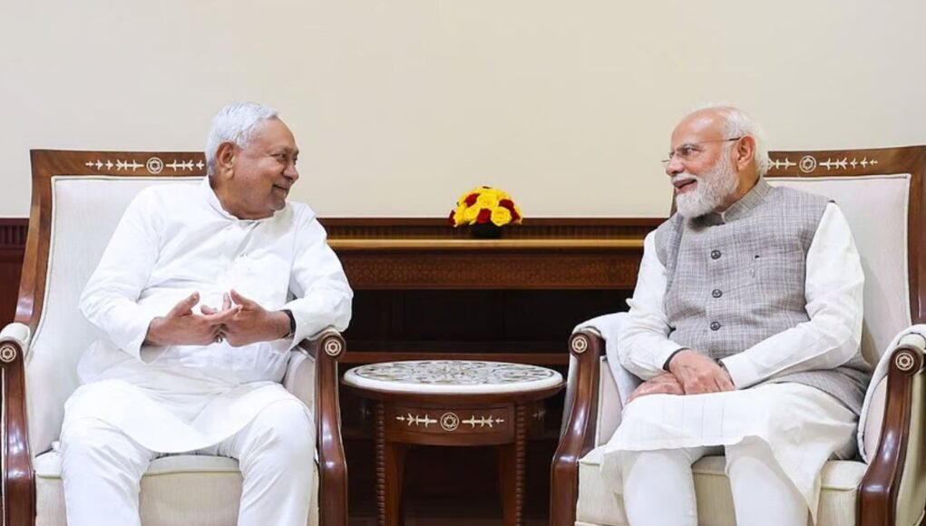Nitish meets PM Modi as BJP reels from Bankipur bypoll loss Nitish meets PM Modi as BJP reels from Bankipur bypoll loss