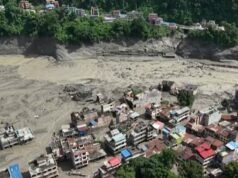 Aerial footage shows scale of devastation in Nepal after flash floods claim over 160 lives