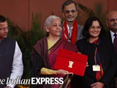 India Budget 2026: Finance Minister Nirmala Sitharaman chooses Kanjeevaram saree and Bahi-Khata tablet for budget presentation | Fashion News