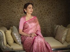 ‘Handwoven over 2 months’: Behind Nita Ambani’s Banarasi Sari Crafted for Fortune Honor