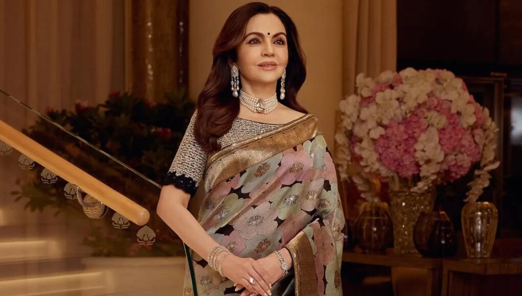 Nita Ambani Dazzles In 101-Carat Nizami Diamond
