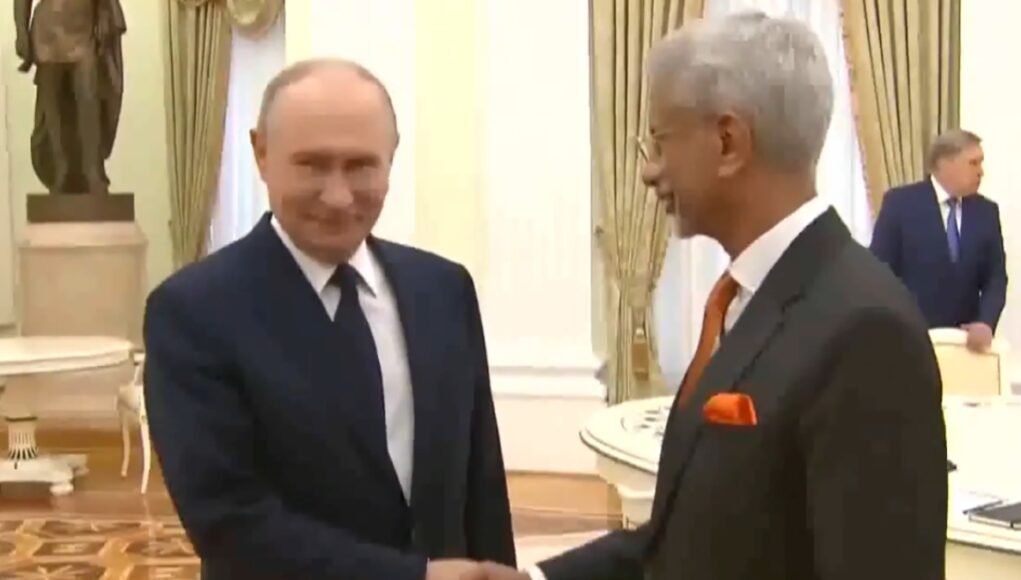 Jaishankar meets Russian President Putin in Moscow, conveys PM Modi’s greetings and personal message